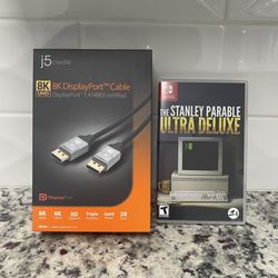 Best Buy Alamo Ranch - Monitor display cable and Nintendo Switch game