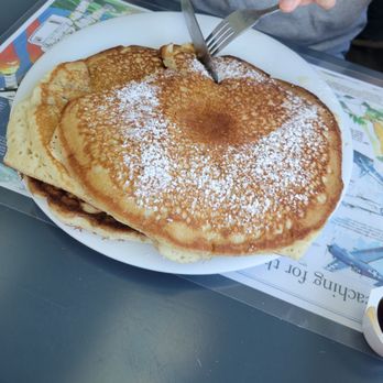 Wings Cafe - Regular order of pancakes. - American Near Me - Shirley, New York