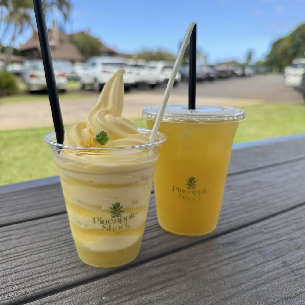 Dole float and mango lemonade Dole float and mango lemonade