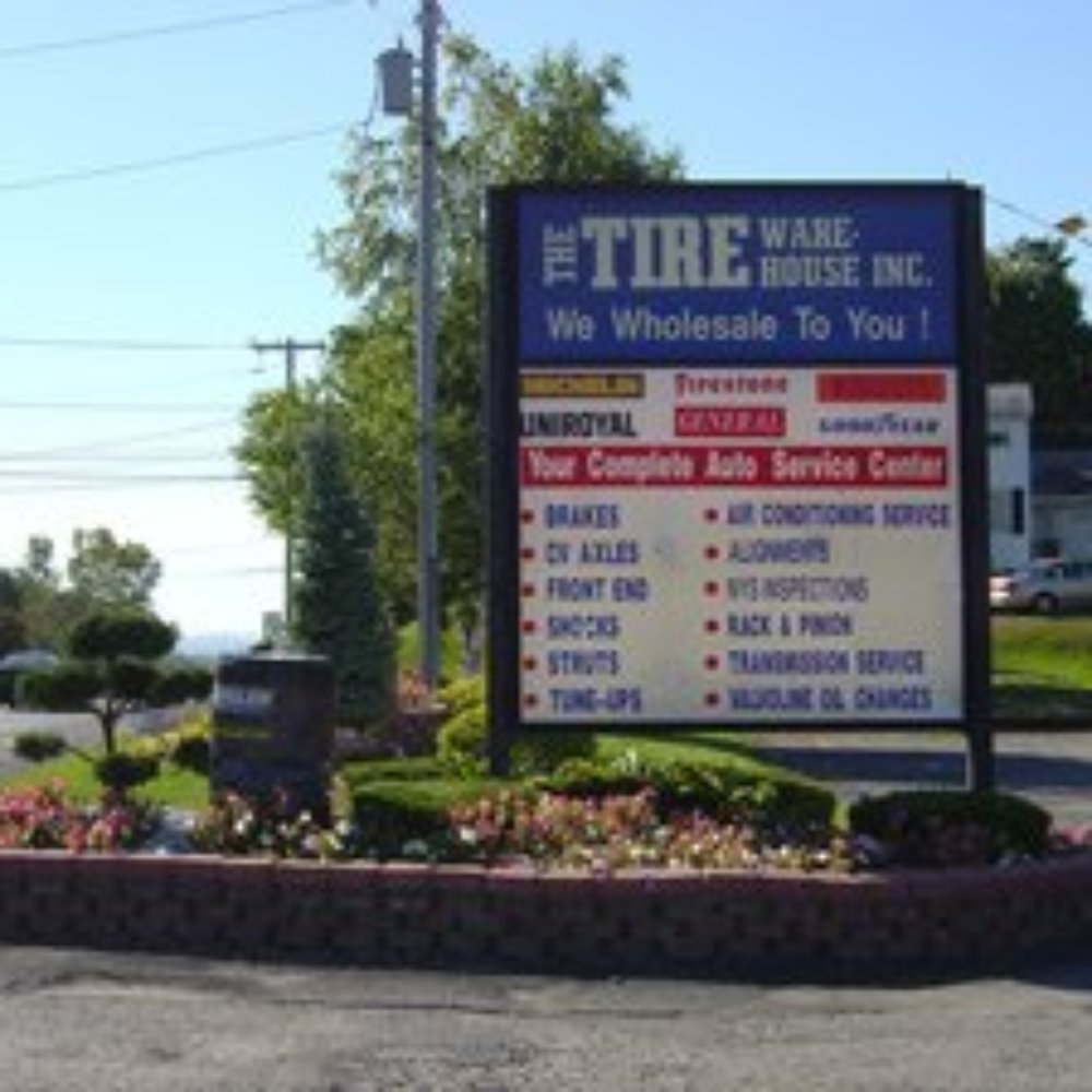 The Tire Warehouse - Store sign - Tires Near Me - Queensbury, New York The Tire Warehouse - Store sign - Tires Near Me - Queensbury, New York