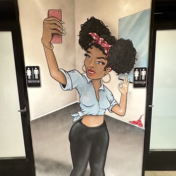 Breakfast Bitch - Fun bathroom art - Breakfast & Brunch Near Me - Phoenix, Arizona