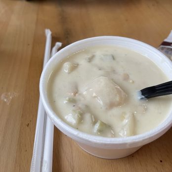 Lobstah On A Roll - Split the chowder - Seafood Near Me - St. Augustine, Florida Lobstah On A Roll - Split the chowder - Seafood Near Me - St. Augustine, Florida