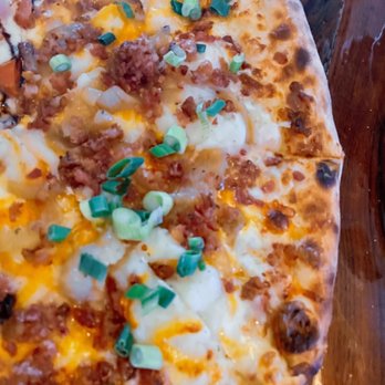 Fire Engine Pizza Company - Loaded Mashed Potato Pizza - Pizza Near Me - Bridgeport, Connecticut