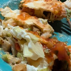 Cinco de Mayo - Fresh Shrimp Quesadillas (cut with a knife)