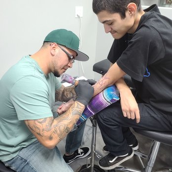 Blue Label Tattoo - Freddy - Tattoo Near Me - Orange, California