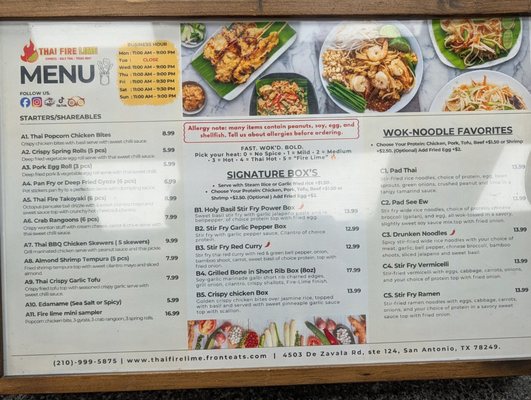 Menu photo 2 Thai Fire Lime San Antonio, TX Menu photo 2 Thai Fire Lime San Antonio, TX