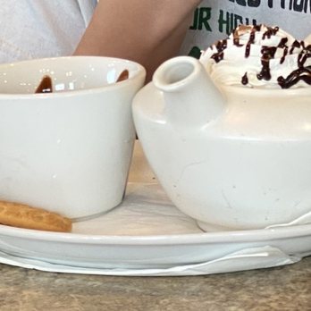 Cafe Stelio's - Teapot with Hot Chocolate - Breakfast & Brunch Near Me - Merrillville, Indiana Cafe Stelio's - Teapot with Hot Chocolate - Breakfast & Brunch Near Me - Merrillville, Indiana