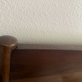 Top Boss Cleaning Services - Top of bed frame untouched - Home Cleaning Near Me