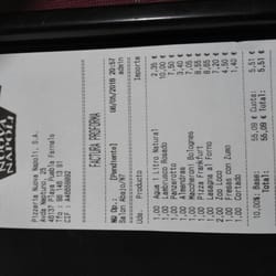 Nuova Napoli - Cena 2 adultos y 2 niños 60,60 euros
