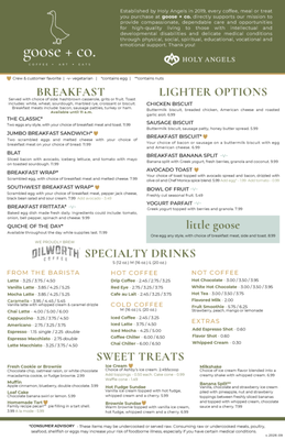 Menu photo 3 Goose + co McAdenville, NC Menu photo 3 Goose + co McAdenville, NC