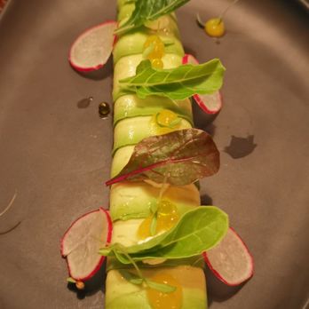 Agust - Canelón De aGuaCate Y Gambas. - Mediterranean Near Me - Barcelona, B Agust - Canelón De aGuaCate Y Gambas. - Mediterranean Near Me - Barcelona, B