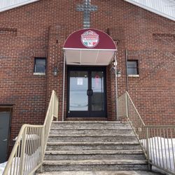 El Mariachi - Entrance. It must have been a church at one time.
