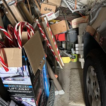 Mike's OC Remove Junk - Before.. no access to side door - Junk Removal & Hauling Near Me