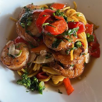 Piatti - Spaghetti with prawns - Italian Near Me - Sacramento, California Piatti - Spaghetti with prawns - Italian Near Me - Sacramento, California