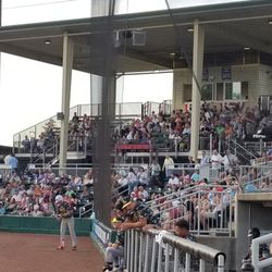 Lexington County baseball stadium - Stands behind home plate