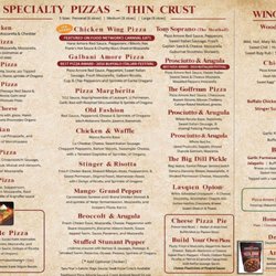 Pizza Amoré "The Wood Fire Way" - Menu2026