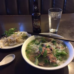 #10... Your standard pho with everything rare and well done beef, beef balls, tendon and tripe. Yum. #10... Your standard pho with everything rare and well done beef, beef balls, tendon and tripe. Yum.