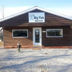 Big Fish Haircuts - Front of the building!