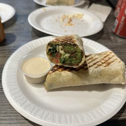 Azama Grill - The falafel shwarma