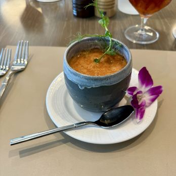 Society 48 - Chilled Watermelon Gazpacho - Steakhouses Near Me - West Palm Beach, Florida Society 48 - Chilled Watermelon Gazpacho - Steakhouses Near Me - West Palm Beach, Florida