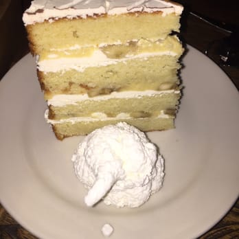 Gino's - This was the banana cream cake. Once again great if you wanted to split it with a date! - Italian Near Me - Portland, Oregon Gino's - This was the banana cream cake. Once again great if you wanted to split it with a date! - Italian Near Me - Portland, Oregon