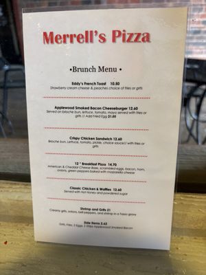 Menu photo 2 Merrell's Pizza Easley, SC Menu photo 2 Merrell's Pizza Easley, SC