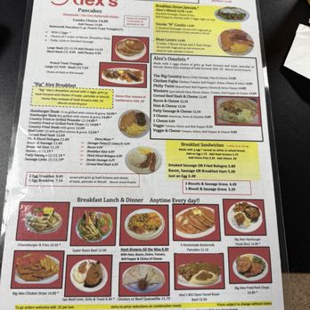 Alex's Restaurant - Menu - New American Near Me - Goose Creek, South Carolina Alex's Restaurant - Menu - New American Near Me - Goose Creek, South Carolina