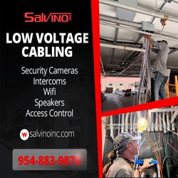 Salvino Inc. - Low Voltage Cabling