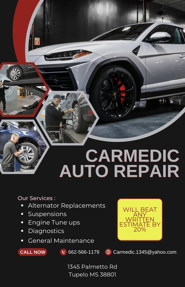 CAR MEDIC & ALTERNATOR REBUILDERS Tupelo, Mississippi Auto Repair