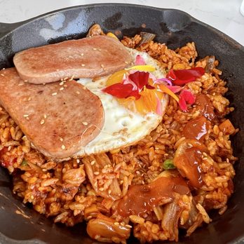 Bites & Bashes Cafe - Kimchi fried rice with an egg. - Cafes Near Me - Lomita, California Bites & Bashes Cafe - Kimchi fried rice with an egg. - Cafes Near Me - Lomita, California