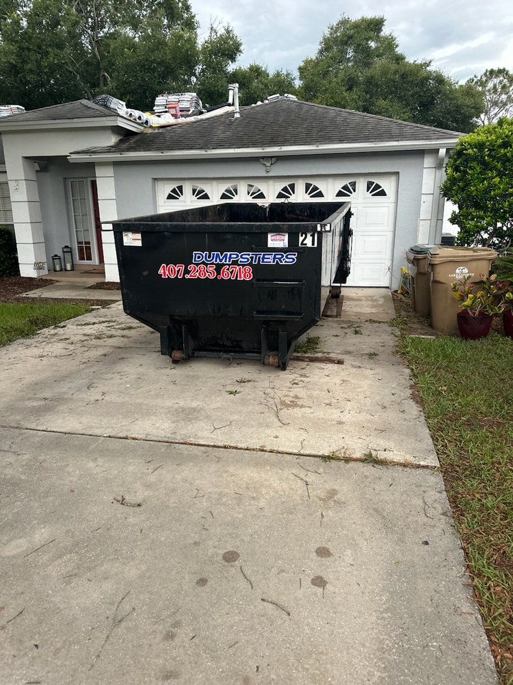 Slide of RC dumpsters residential services
