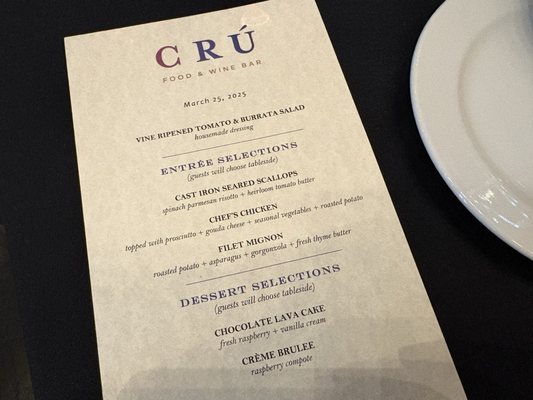 CRÚ Food & Wine Bar by null