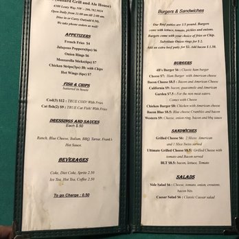 4Bs - Menu - Dive Bars Near Me - Seattle, Washington