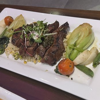Oku - Flat Iron Steak. 4/5. Flavors are good, but a bit confusing. IG: @amei.eats - Sushi Bars Near Me - Santa Barbara, California Oku - Flat Iron Steak. 4/5. Flavors are good, but a bit confusing. IG: @amei.eats - Sushi Bars Near Me - Santa Barbara, California