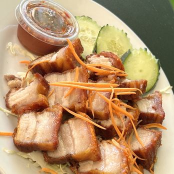 Love & Thai - Crispy Pork Belly - Thai Near Me - Fresno, California