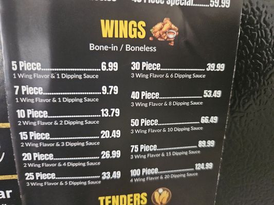 Menu photo 5 Chex Grill & Wings Charlotte, NC