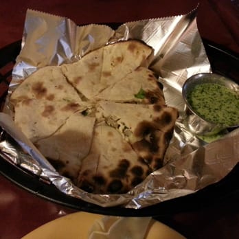Himalayan Kitchen - Onion and cheese stuffed naan - Indian Near Me - Honolulu, Hawaii