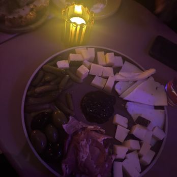Margot Bar & Bistro - Cheese plate and falafel - Cocktail Bars Near Me - Miami Beach, Florida