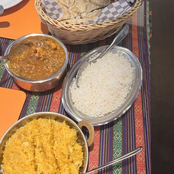 The Kathmandu - Mango Rice, Garlic Coconut Naan, Basmati Rice, Khashi (curry) - Indian Near Me - Salt Lake City, Utah The Kathmandu - Mango Rice, Garlic Coconut Naan, Basmati Rice, Khashi (curry) - Indian Near Me - Salt Lake City, Utah