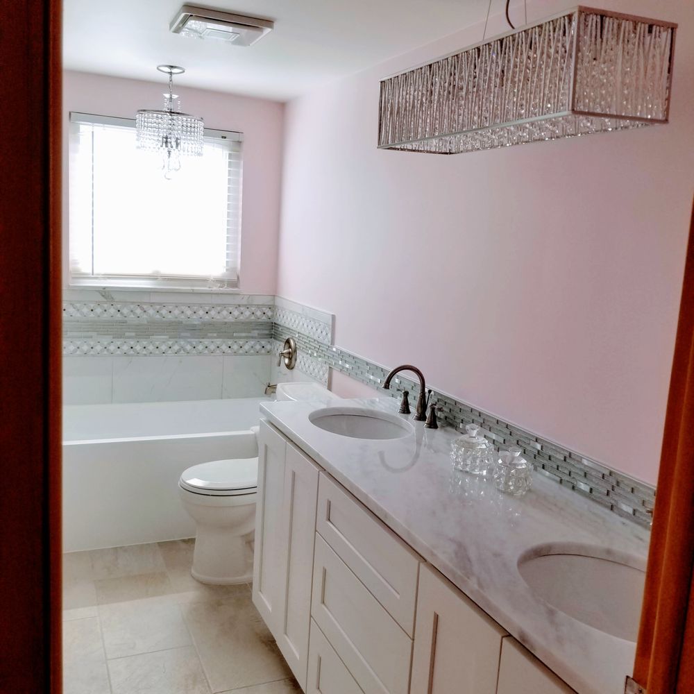 Affordable Painting and Repairs - Master Bath 1 - Painters Near Me - West Bloomfield, Michigan Affordable Painting and Repairs - Master Bath 1 - Painters Near Me - West Bloomfield, Michigan