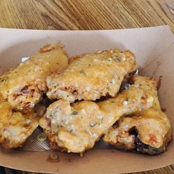 Garlic parmesan wings