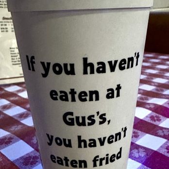 Gus's World Famous Fried Chicken - Mesa - Souvenir beverage cup - Chicken Shop Near Me - Mesa, Arizona Gus's World Famous Fried Chicken - Mesa - Souvenir beverage cup - Chicken Shop Near Me - Mesa, Arizona