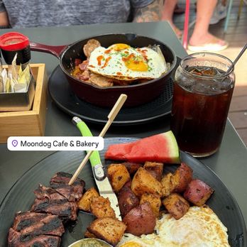 Moondog Cafe & Bakery - Churrasco Chimichurri, Iced coffee. - Cafes Near Me - Key West, Florida Moondog Cafe & Bakery - Churrasco Chimichurri, Iced coffee. - Cafes Near Me - Key West, Florida