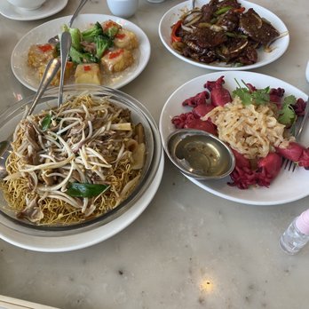 Eastern Fortune Restaurant - a table full of asian food - Chinese Near Me - Calgary, Alberta