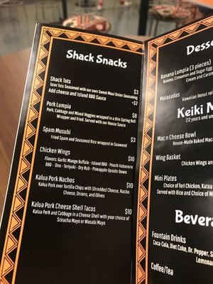 Menu photo 7 Aloha Shack reno, NV