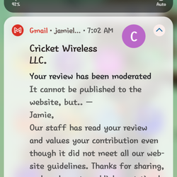 Cricket Wireless Authorized Retailer - My review