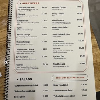 Sushi Hama - Menu - Sushi Bars Near Me - Seal Beach, California Sushi Hama - Menu - Sushi Bars Near Me - Seal Beach, California