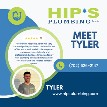 Hips Plumbing - MEET TYLER! - Plumbing Near Me - Las Vegas, Nevada Hips Plumbing - MEET TYLER! - Plumbing Near Me - Las Vegas, Nevada