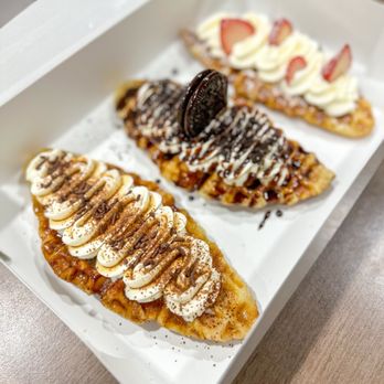 Maison De Croissant - Tiramisu Croffle Chocolate Croffle Strawberry Croffle - Bakeries Near Me - Irvine, California