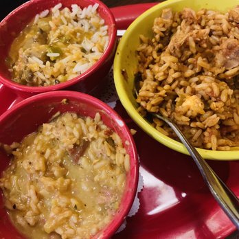 Clementine's - Trio Plate: gumbo, crawfish etouffee and jambalaya - Soul Food Near Me - San Ramon, California